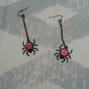 HALLOWEEN spider earrings